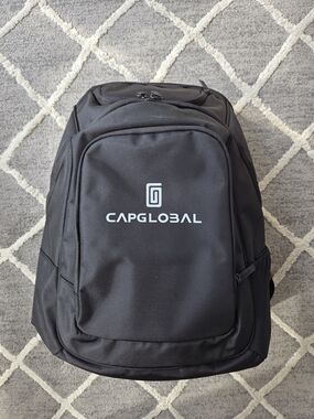 NWOT Large Black Tech Backpack